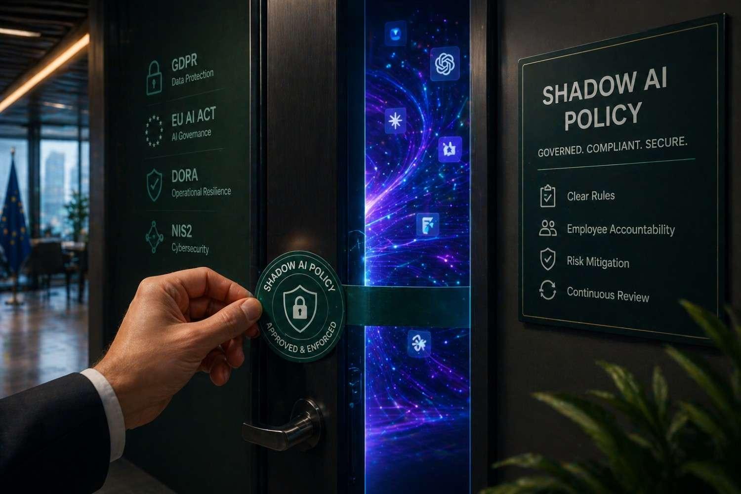 The Shadow AI Policy Template for EU-Regulated Organisations